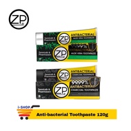 ZP Zennlab & Pharmasen 99.99% Antibacterial Ubat Gigi Toothpaste Charcoal / Aloe Vera 120g