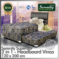 Spring Bed Serenity Superstar 2 In 1 Kasur Sorong Kasur Anak Tingkat