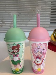 奈雪的茶之美小女戰士變色柸