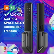 Brand New Lockin S30 Pro Push Pull Smart Digital Door Lock WIFI Smart Doorbell. SG Stock !!