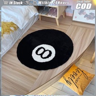 8 ball carpet 80cm Bedroom cashmere carpet Coffee table mat living room sofa mat
