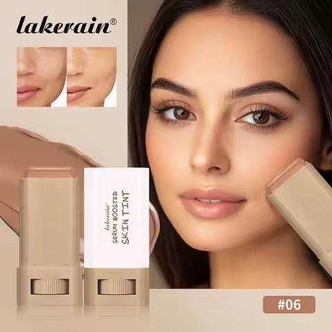 Eraser Foundation Stick Silky Texture Moisturizing Smooth Boosted Skin Tint Foundation Stick Travel-