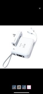 Azeada PD-P110 15000mAh 22.5W五輸出自帶線插座易達行動電源