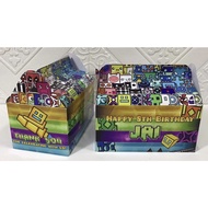 Personalized Geometry Dash Theme Party Needs Give Aways