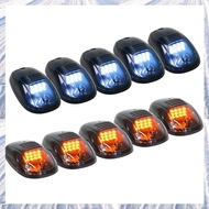 Z2(NDPB) 5PCS Car Dome Light Exterior 12LED Roof Light Top Warning Lamp for Ranger T6 T7 XTL RAM