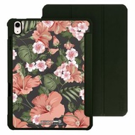 THE HOOD - (多種顏色及型號)艾蜜莉在巴黎 x THE HOOD Begonia iPad 10.2"7/8/9/Air4/Air5/Pro11 20/21/22智慧型防摔保護摺套(黑色)-