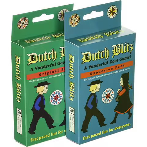 Dutch Blitz The Original Fast Paced Card Game Contains 160 Card Quick And Easy To Learn Great Family