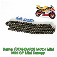 Rantai STANDARD Motor Mini 50 cc - Mini GP Scoopy
