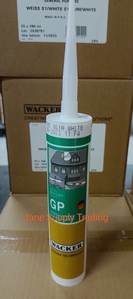 ซิลิโคน Wacker GP 280 ml (Wacker GP Silicone) อุดรอยรั่ว กันน้ำซึม