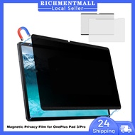 【🔥SG STOCK🔥】Matte/Magnetic Privacy Screen Protector for OnePlus Pad 3/Pad 3 Pro, Reusable Anti-Spy S