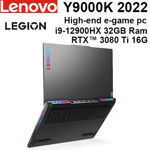 High-end Lenovo Legion Laptop Y9000K 2022 i9 32GB Ram Senior Designer Professional E-game Noteboo RT