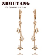 Meteor Drop Earring 18K Rose Gold Plated