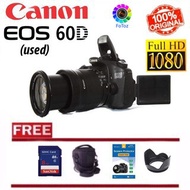 Canon 60D + 18-135 IS Lens (Used)