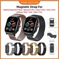 Metal Strap For Strap Zeblaze Beyond 3 pro Beyond 3 plus Zeblaze Ares 3 Plus , Ares 3 pro Zeblaze Vi