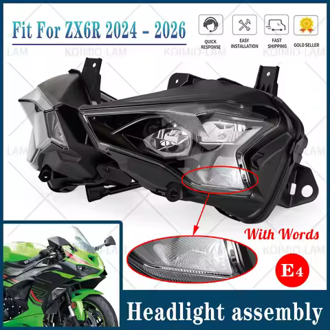 Fit For Kawasaki NINJA ZX6R 2024 - 2026 ZX636 Motorcycle HeadLight Headlamp Assembly