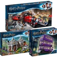 Harry Potter 75955 Train Station 75957 Knight 3-Tier Bus 75947 Hagrid Cabin Assembly