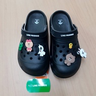 ADDA รองเท้าปิดหัวผู้หญิงรุ่น5TD24 Line FRIENDS รองเท้าเพื่อสุขภาพเท้าที่ดีไซส์4(37-38)-6(40-41))