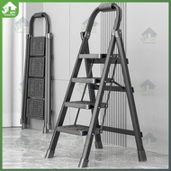 Foldable Ladder Step 3 4 5 6 Step Ladder 300kg Bearing Slim Ladder Small Step Ladder