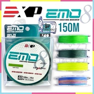EXP EMO 8 CASTING BRAIDED 150M TALI BENANG EMO FISHING LINE