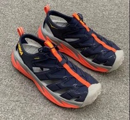 🔥【現貨！】HOKA one one hopara 戶外包頭行山涼鞋 藍橙色🔥