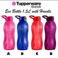 Tupperware Eco  Bottle 1.5L / Eco Botol 1.5L FREE handle