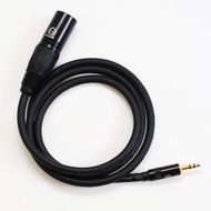xlr 3.5 麥克風連接線【川木】全新現貨【W119】3.5mm轉卡農公頭