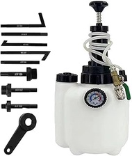 AFIYFH 3L Transmission Fluid Pump with Adapters, Manual Transmission Filler Pump with Pressure Gauge