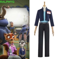 RALPHYG Zoo-topia Cosplay Costume, Long Sleeves Long Pants Judy Hopps Judy Hopps Cosplay Costume, Co