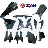 SYM SPORT BONUS SR 110 INNER COMPLETE SETS COVER BLACK MATT ORIGINAL VBA