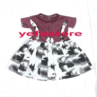 Crescent Moon DRESS 1-4 Years | [FT Sickle DRESS] YES