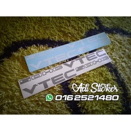 Sohc VTEC sticker for Honda Single Cam sohc sticker