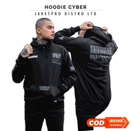 Men's Japan Cyberpunk Hoodie Thick Cyber Hoodie Sweater Salvio HexiaOriginal