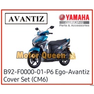 Cover Set Yamaha Ego Avantiz ( CM6 ) 100% HLY Original Yamaha