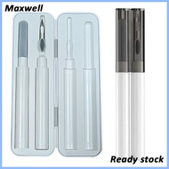 maxwell   Earbuds Cleaning Kit Multifunction Cleaning Pen Kit With Soft Brush Cotton Head Metal Cleaning Head For