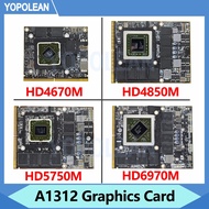 Original Ati HD 6970M 5750M 4850 4670 Graphics Card Video Card 1GB 2GB 109-C29657-10 For Apple Imac 