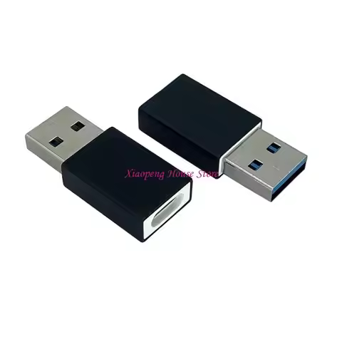 USB Data Blocker for Secure Charging, Aluminum Quick Charging USB C To USB-A 77JC