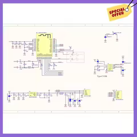 -A96Z Unit Gateway H2 ESP32-H2 Thread/Zigbee Gateway Unit Support Zigbee Thread Matter Protocol For 