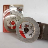 Mata Potong Tipis K55 Diamond Saw Blade 100mm x 20mm Pisau Potong Keramik Kaca Batu Marmer Granit Ku
