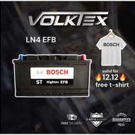 LN4 (EFB) DIN 80 BOSCH - Car Battery Kereta BMW F22,X1 E84 VOLVO v40