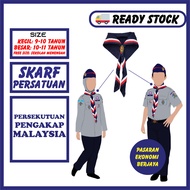 SKARF PENGAKAP WOGEL PERSATUAN PENGAKAP PERSEKUTUAN PENGAKAP MALAYSIA SCHOOL SCARF/ SCOUT SCARF