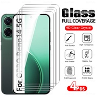 4Pieces Screen Protector For Oppo Reno14 5G Global Reno 14 Pro Reno14 F 14Pro Reno14F Reno14Pro 2025