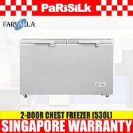 (Bulky) Farfalla FCF-530W 2-Door Chest Freezer (530L)