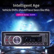12 โวลต์เครื่องเล่นซีดีวิทยุอัตโนมัติบลูทูธรถเครื่องเล่นมัลติมีเดียวิดีโอเอาท์พุท CD VCD DVD AUX USB MP3 วิทยุ FM พร้อมรีโมท