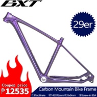 NEW BXT Carbon MTB Frame 29er 142*12 or 135*9mm Full Carbon Mountain Bike Frame 31.6mm Seatpost