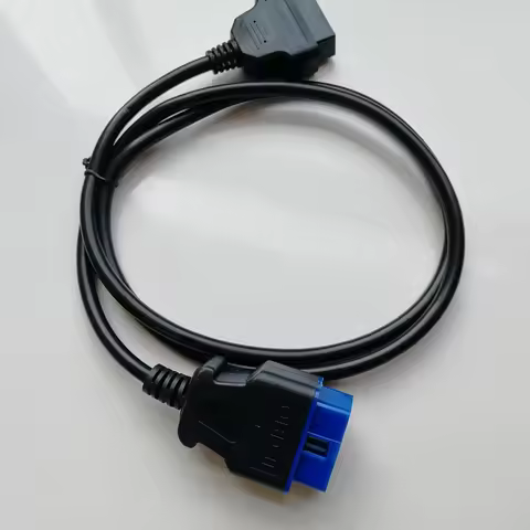 16 pin to 16pin Female OBD 2 OBD II Extension Factory OBD2 Adapter Connector 16pin to 16pin cable fa