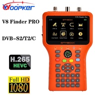 GTmedia V8 Finder Pro DVB-S2 DVB-T2 DVB-C AHD H.265 Satellite Meter Satellite Finder Better Than Sat