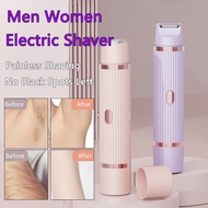 Electric shaver razor men woman cordless electric epilator Body Face Leg Bikini Armpit Arm Double he