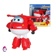 ♦♦ 15cm ABS Super Wings Deformation Airplane Robot Action Figures Super Wing Transformation Toys For