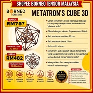 Metatron cube 3 d besar