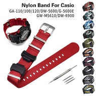 Replacement Nylon Strap For Casio G-Shock Ga110 100 Dw5600 Ga400 22mm